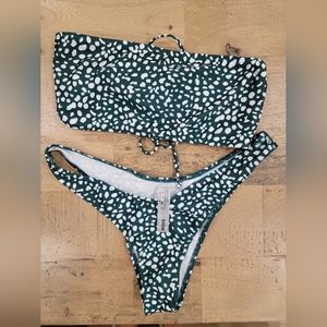Shein bikini green size large